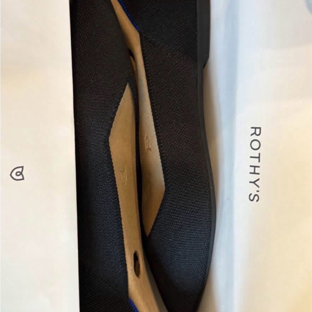 Brand new Rothy’s The Point II Black Size 9